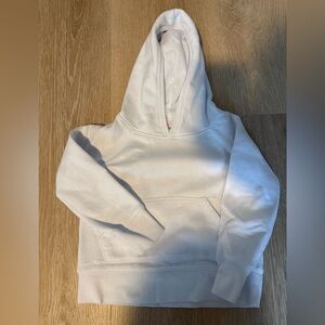 Amazon Essentials White Hooded Sweatshirt